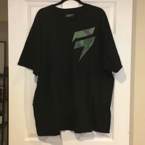 Shift Black & Camo Tee